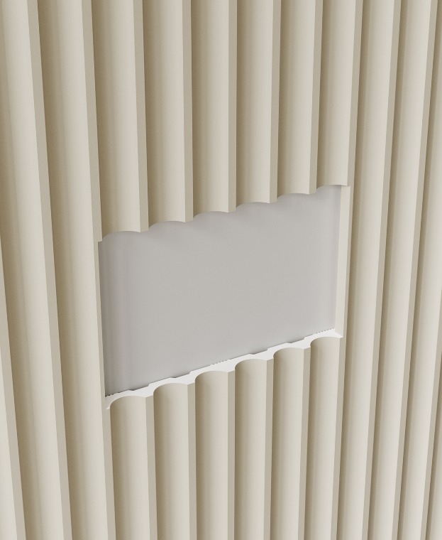 Панель RP004, 156х12, 2800мм, Экополимер/12